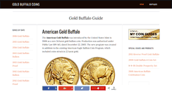 Desktop Screenshot of goldbuffaloguide.com