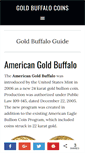 Mobile Screenshot of goldbuffaloguide.com
